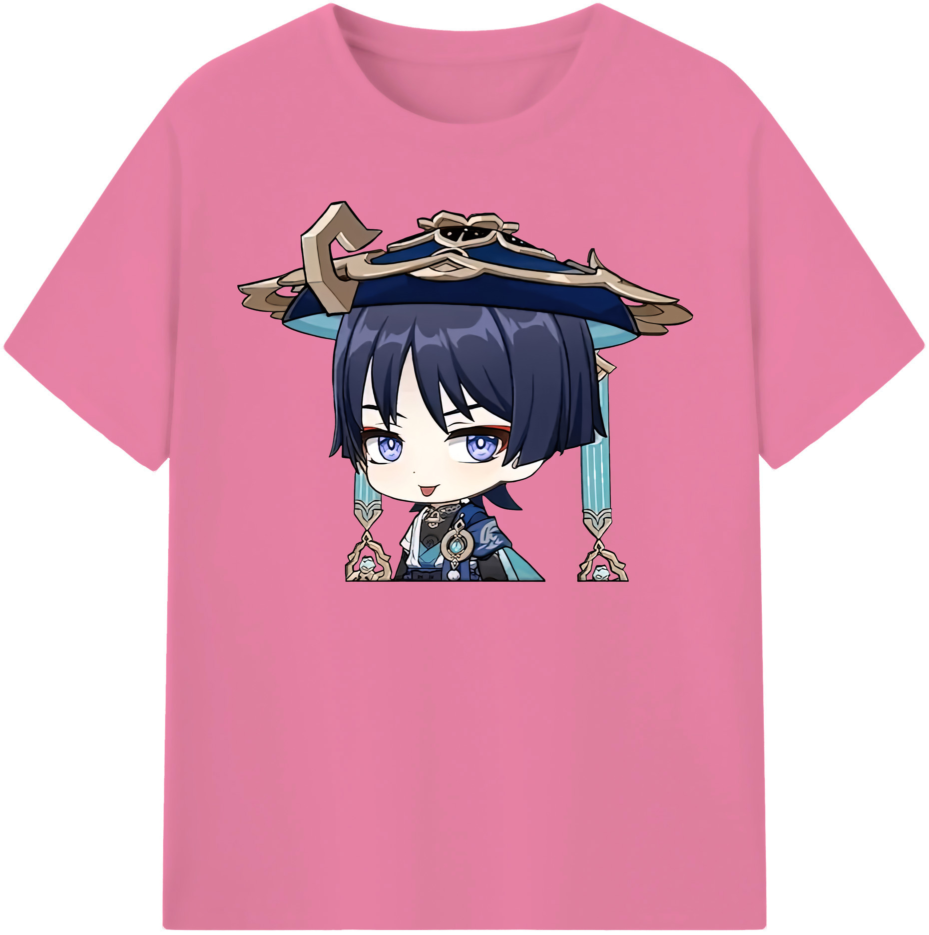げんし神 さんペい genshin Sanpei 綿100％半袖Tシャツ（フロントプリント）
